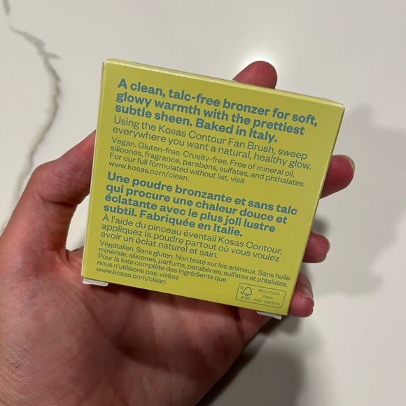 Kosas Bronzer & Contour - Peach and Bronze - Picture 3 of 4